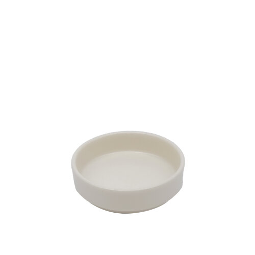 Tulu Porselen Step Sosluk 8cm Saten Beyaz STP08SOST01 - TULU PORSELEN