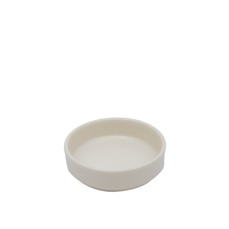 Tulu Porselen Step Sosluk 8cm Saten Beyaz STP08SOST01 - 1