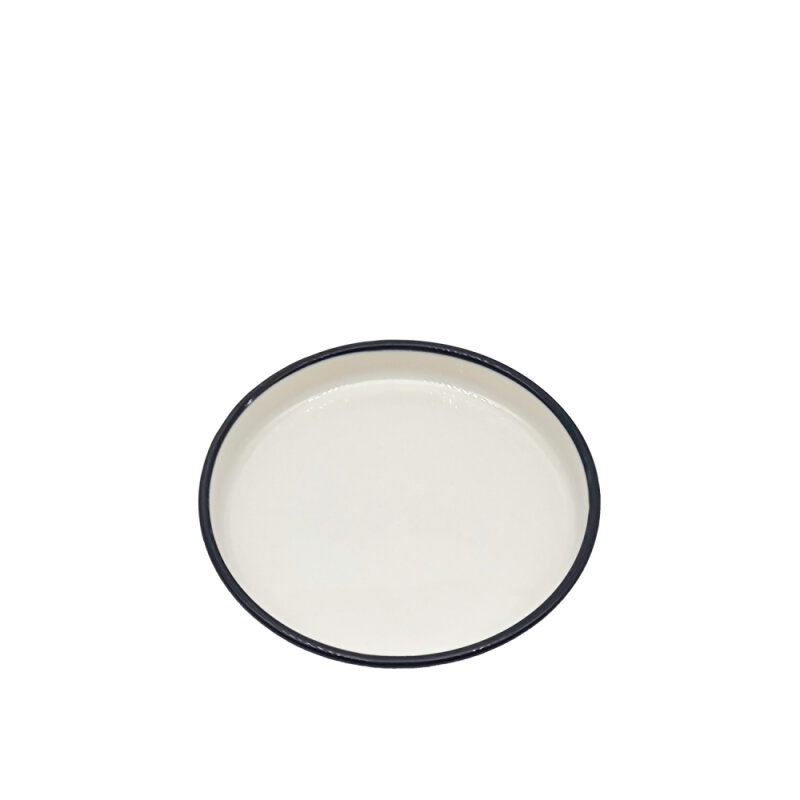 Zest Porcelain Step Tabak 12Cm -Riva Siyah - 1