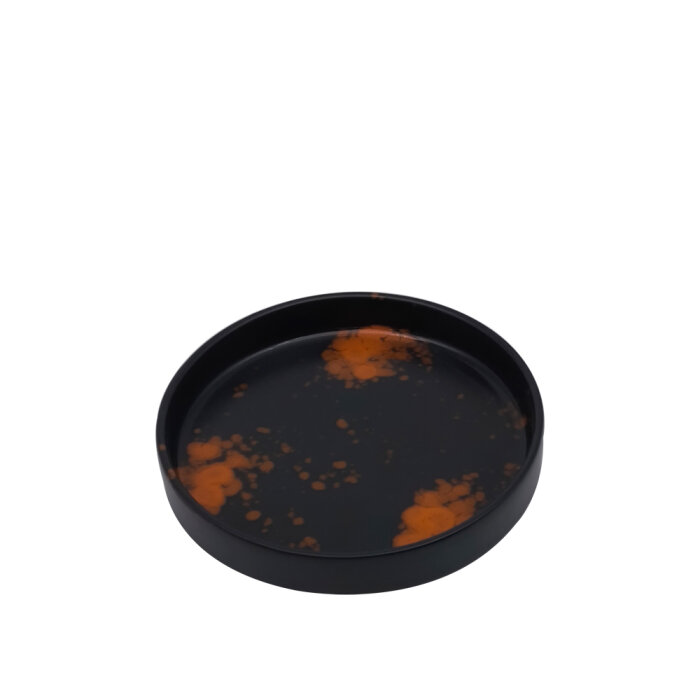 Tulu Porselen Step Tabak 12cm Oxi 44 Turuncu STP12TBOX44 - 1