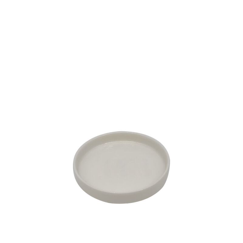 Zest Porcelain Step 12 cm Krem Düz Tabak STP12TB00 - 1