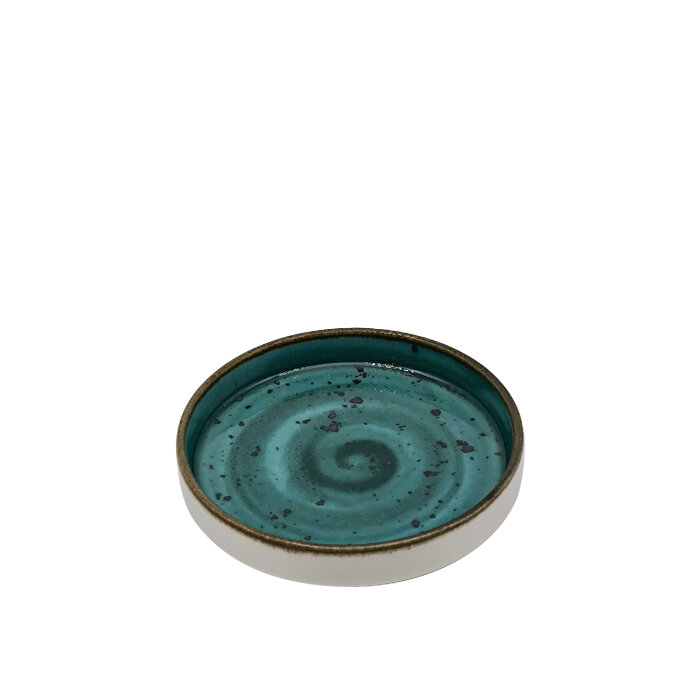 Zest Porcelain Step Tabak 12Cm -Paris Turkuaz - 1