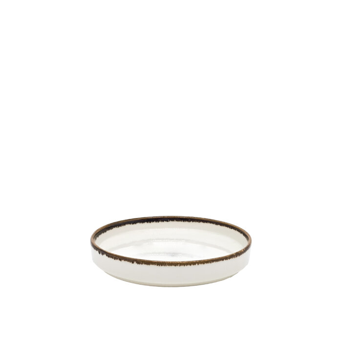 Tulu Porselen Step Tabak 14 Cm Chocolate - 1