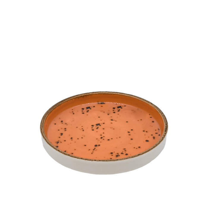 Tulu Porselen Step Tabak 14cm 44Turuncu STP14TBR44 - 1