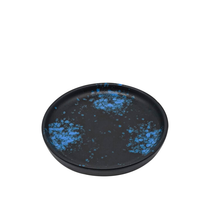 Tulu Porselen Step Tabak 17,5cm Oxi 93 Mavi STP17TBOX93 - 1
