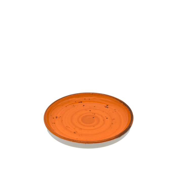 Zest Porcelain Step Tabak 17,5Cm -Paris Turuncu - 1