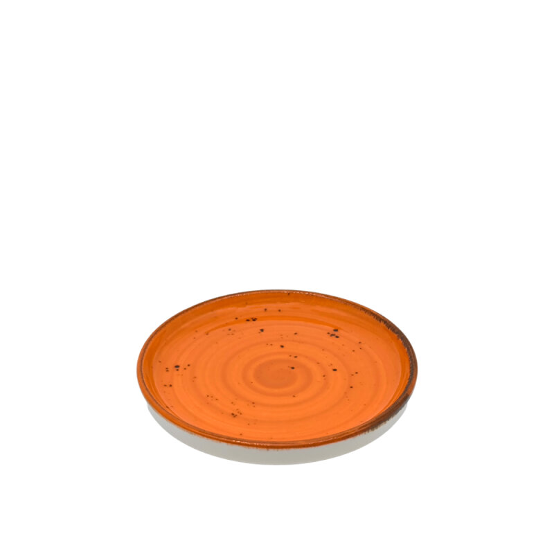 Zest Porcelain Step Tabak 17,5Cm -Paris Turuncu - 1