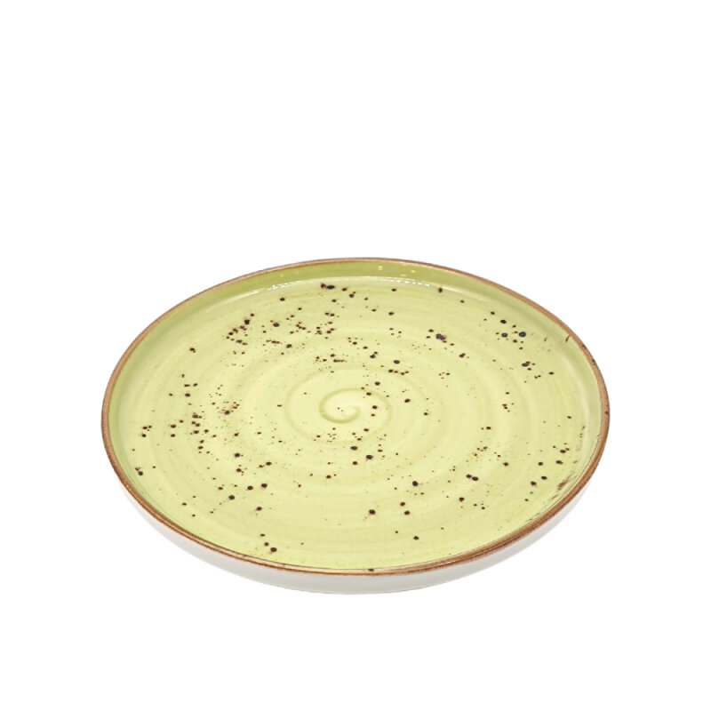 Tulu Porselen Step Tabak 17,5Cm - Reactıve 77 Yeşil - 1