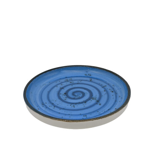 Tulu Porselen Step Tabak 17,5cm Reactıve 93 Mavi STP17TBR93 - TULU PORSELEN