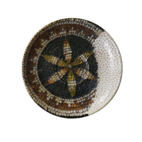 Zest Porcelain Step Tabak 21 Cm-Tigris - ZEST PORCELAIN