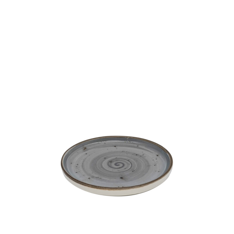 Zest Porcelain Step Tabak 21 Cm-Paris Gri - 1