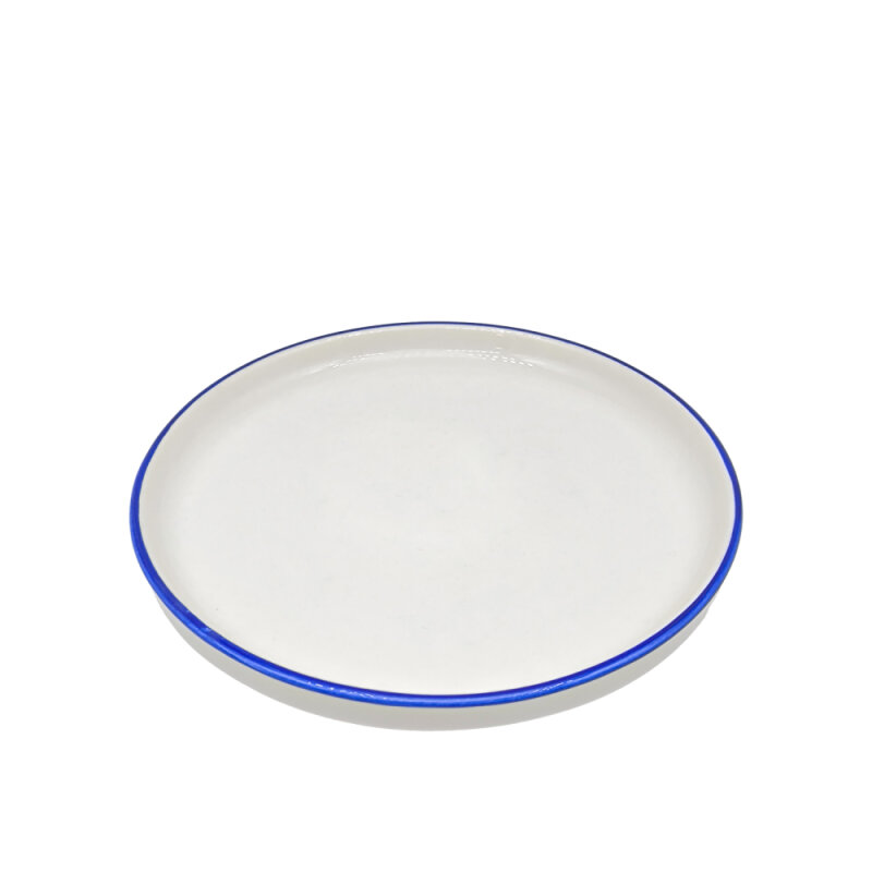 Zest Porcelain Step Tabak 21Cm -Riva Mavi - 1
