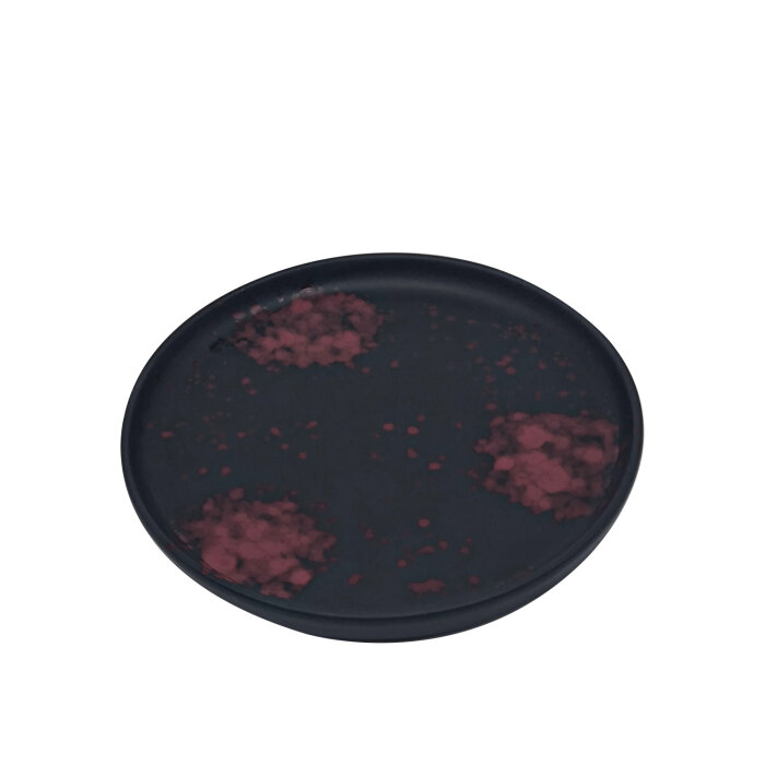 Tulu Porselen Step Tabak 21cm Oxi 36 Kırmızı STP21TBOX36 - 1