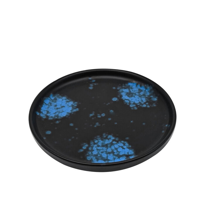 Tulu Porselen Step Tabak 21cm Oxi 93 Mavi STP21TBOX93 - 1