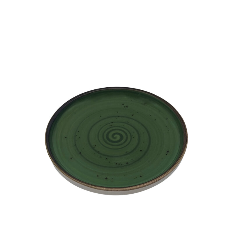 Tulu Porselen Step Tabak 21cm Reactıve 90 Çağla Yeşil STP21TBR90 - 1