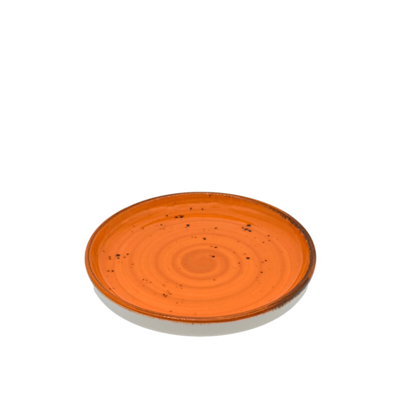 Zest Porcelain Step Tabak 23,5Cm -Paris Turuncu - 1