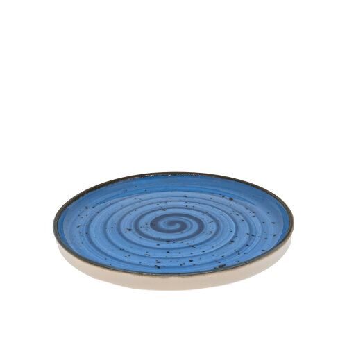 Zest Porcelain Step Tabak 23,5Cm -Paris Mavi - ZEST PORCELAIN