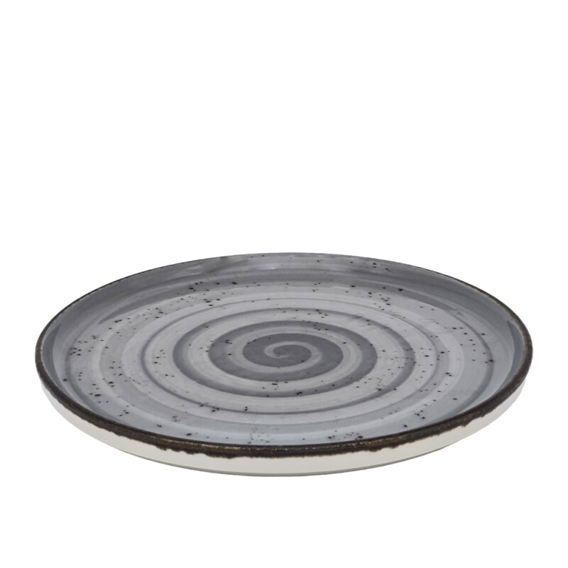 Zest Porcelain Step Tabak 30 Cm-Paris Gri - 1