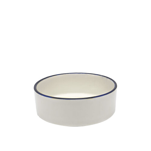 Zest Porcelain Step Yüksek Kase 12Cm -Riva Mavi - ZEST PORCELAIN