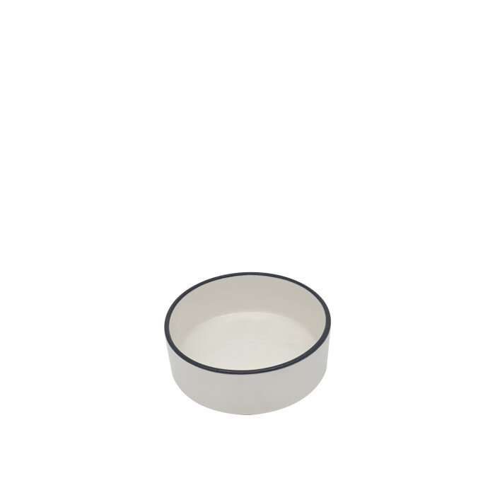 Zest Porcelain Step Yüksek Kase 12Cm -Riva Siyah - 1