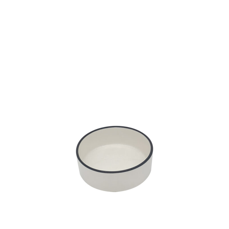 Zest Porcelain Step Yüksek Kase 12Cm -Riva Siyah - 1