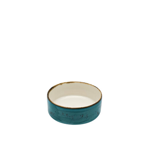Zest Porcelain Step Yüksek Kase 12Cm -Paris Turkuaz - ZEST PORCELAIN
