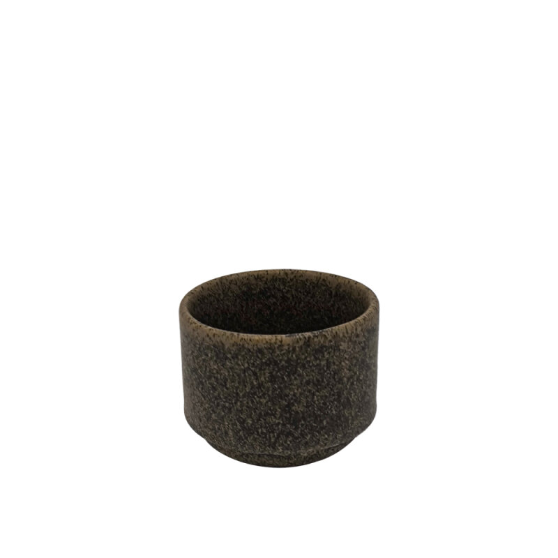 Zest Porcelain Stıck Şekerlik (Kulpsuz Fincan) -Element Brown - 1