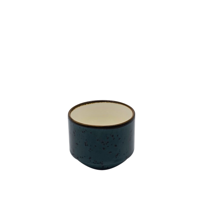 Zest Porcelain Stıck Şekerlik (Kulpsuz Fincan) -Paris K.Mavi - 1