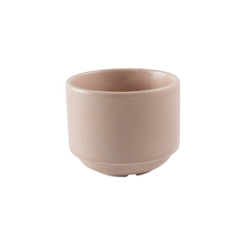 Zest Porcelain Stıck Şekerlik (Kulpsuz Fincan) -Velour Pudra - ZEST PORCELAIN