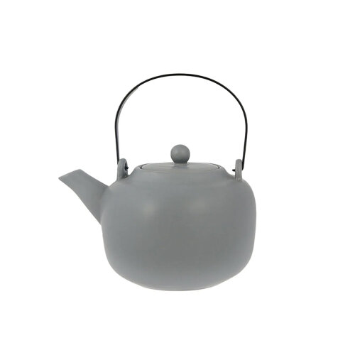 Porland Porselen Sty Chaı 93Z195 Antrasit Kapaklı Demlik 950 Cc. - 2