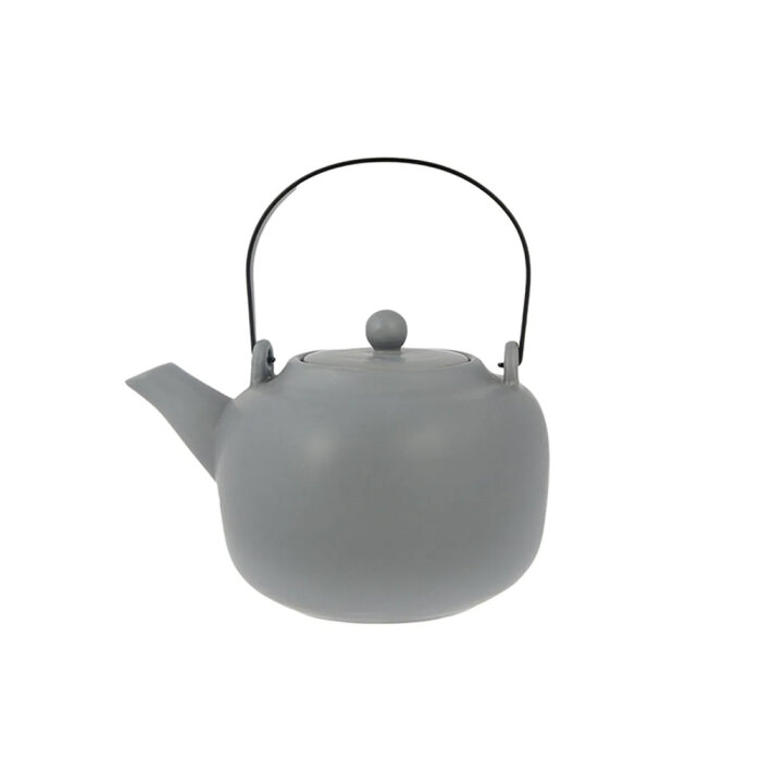 Porland Porselen Sty Chaı 93Z195 Antrasit Kapaklı Demlik 950 Cc. - 2