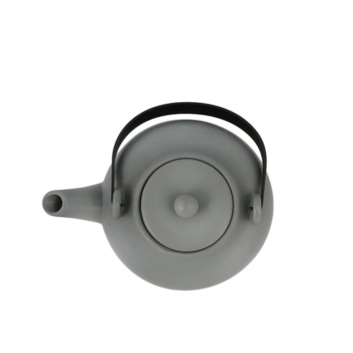 Porland Porselen Sty Chaı 93Z195 Antrasit Kapaklı Demlik 950 Cc. - 3