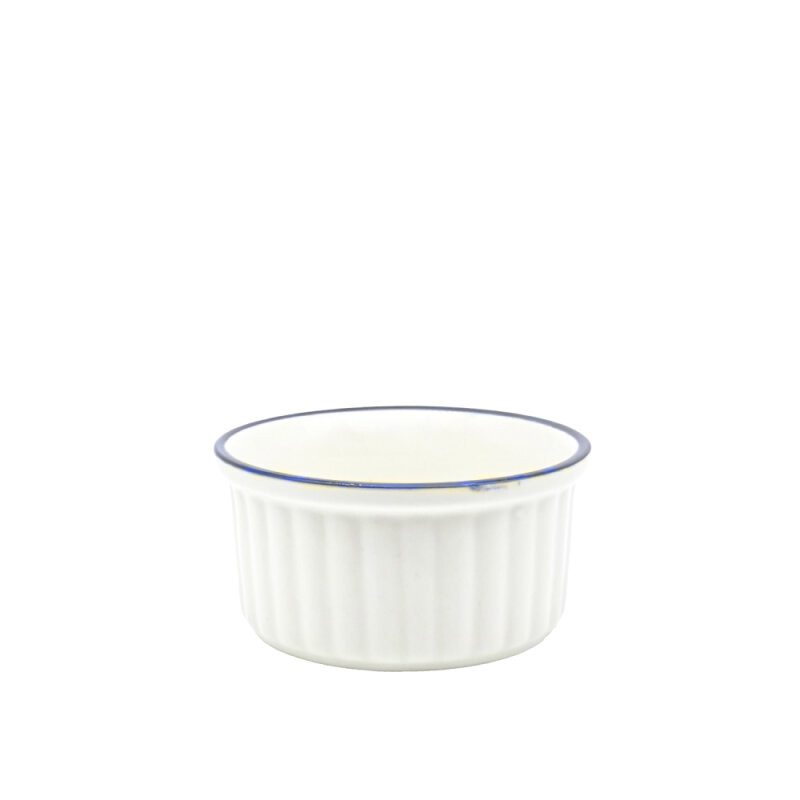 Zest Porcelain Suffle Kase 10Cm-Riva Mavi - 1
