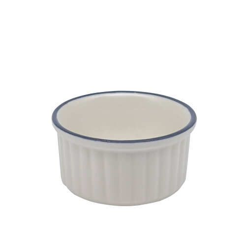 Zest Porcelain Suffle Kase 10 Cm -Riva Siyah - ZEST PORCELAIN