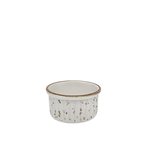 Zest Porcelain Suffle Kase 8Cm-Paris Krem - ZEST PORCELAIN