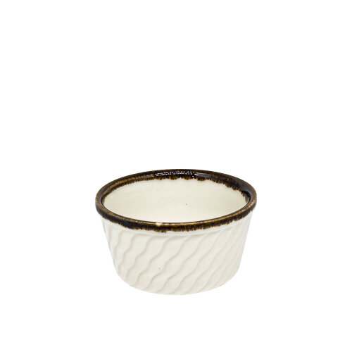 Tulu Porselen Suffle Kase 9cm - Chocolate KL09SFCT47 - TULU PORSELEN