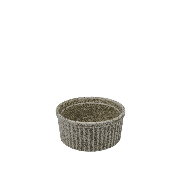 Zest Porcelain Suffle Kase 9Cm -Element Cream - 1