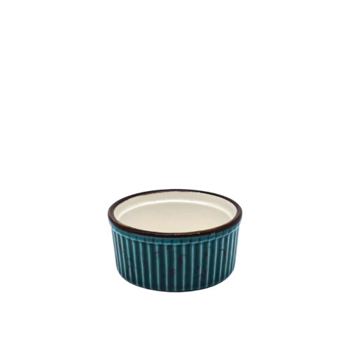 Zest Porcelain Suffle Kase 9Cm -Paris Turkuaz - ZEST PORCELAIN