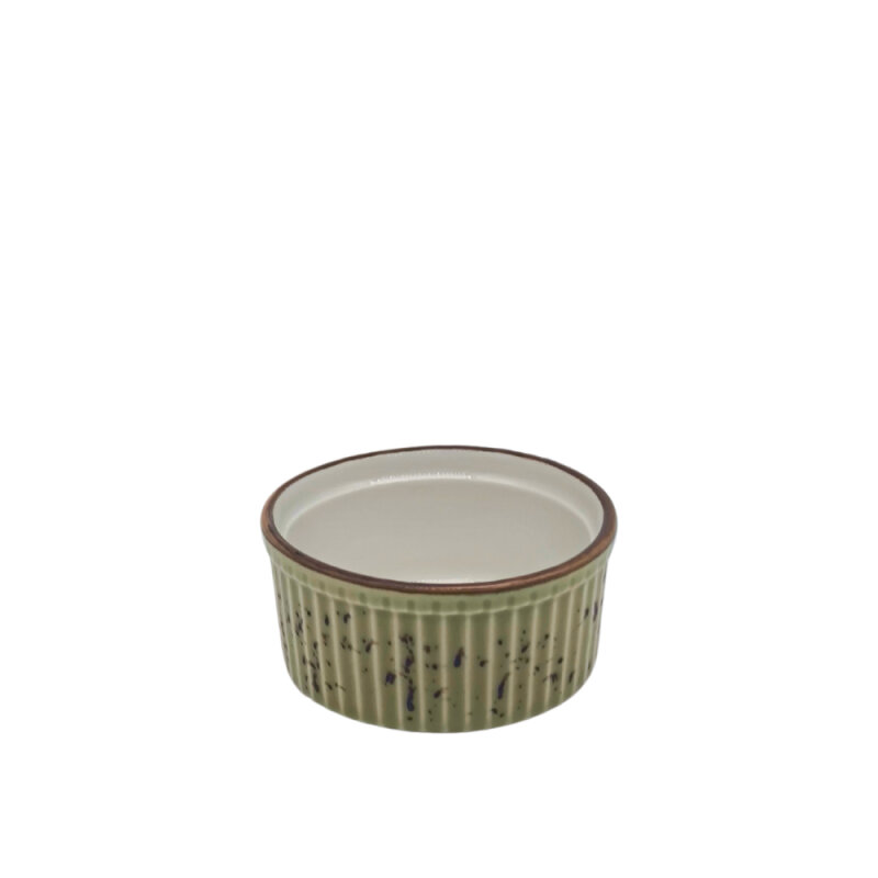 Tulu Porselen Suffle Kase 9 cm - Reactıve 77 Yeşil - 1