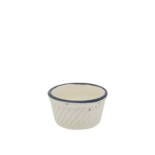 Zest Porcelain Suffle Kase Rölyef 6Cm -Riva Siyah - ZEST PORCELAIN