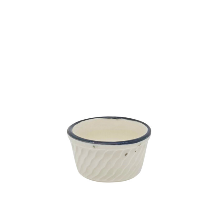Zest Porcelain Suffle Kase Rölyef 6Cm -Riva Siyah - 1