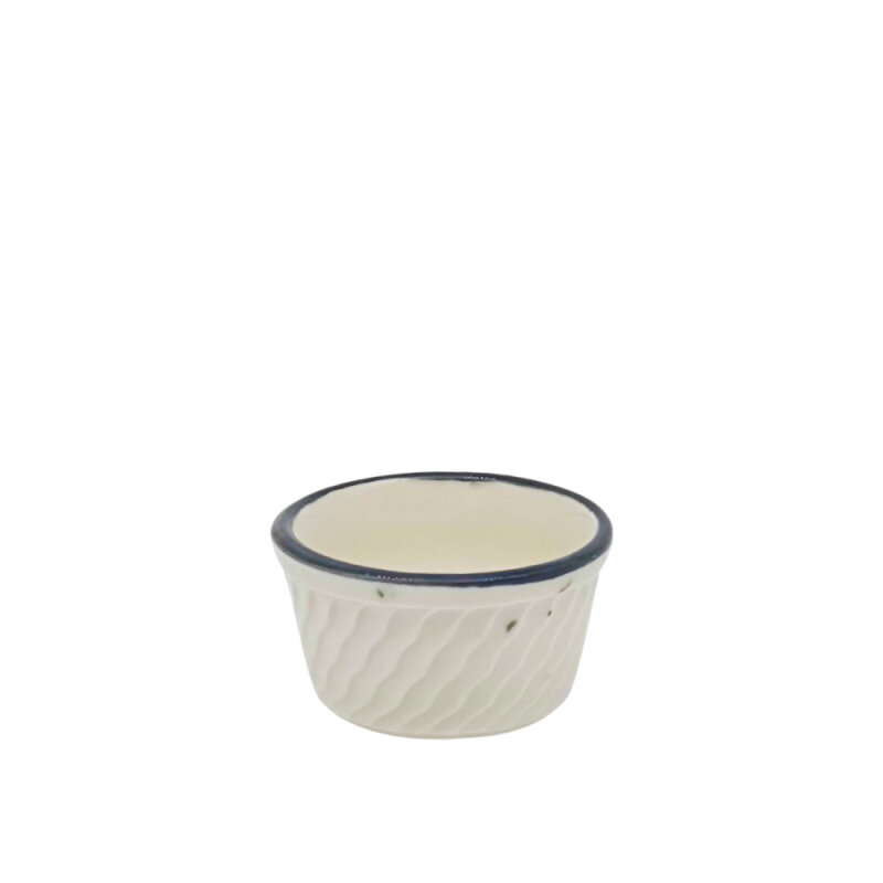 Zest Porcelain Suffle Kase Rölyef 6Cm -Riva Siyah - 1