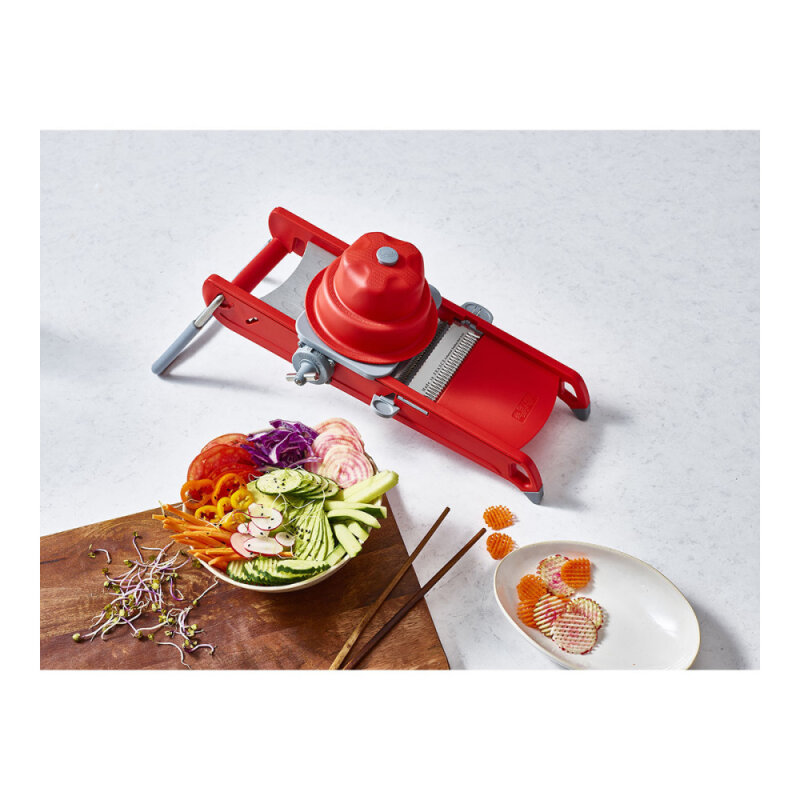 De Buyer Swing Plus Mandoline Dilimleyici Kırmızı 2015-43 - 2