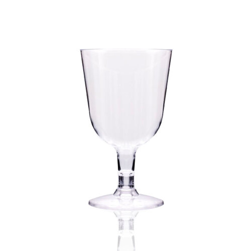 Rubikap Tek Kullanım Ayaklı Kadeh 150 Ml Ps Şeffaf R.150 - RUBİKAP