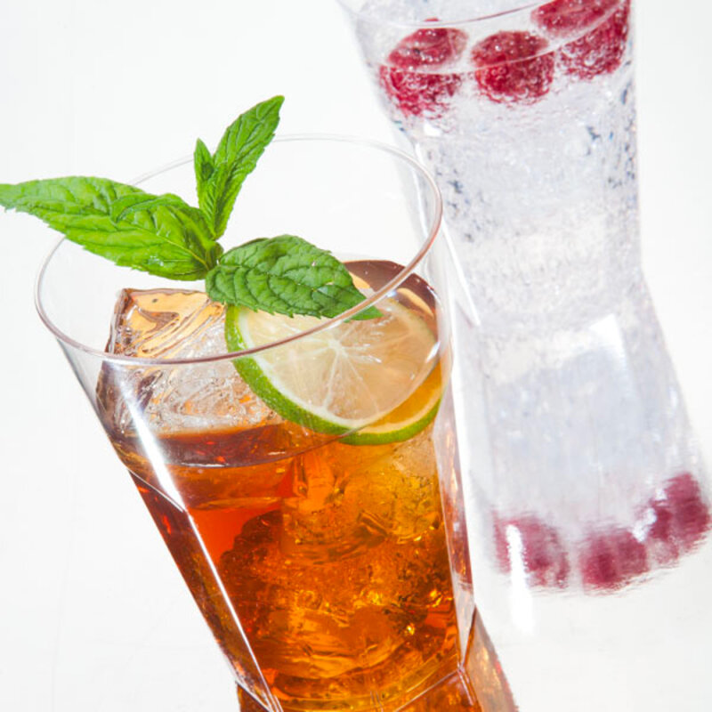 Polistiren Tek Kullanım Kristal Bardak 270 Ml Ps Şeffaf Rd.270 - 2