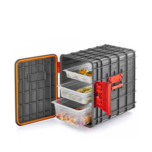 Cambro Ultra Pan Termobox (Gn. 1/1 20Cm. X1 Adet) Alacalı Gri UPCS180 - CAMBRO