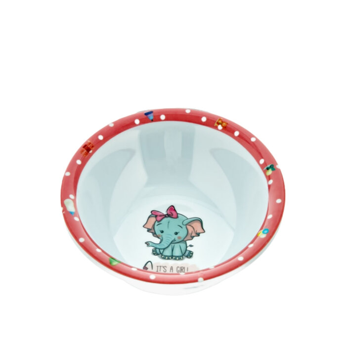 Göreme Termostar Ent 16Cm Kase Desenli Pembe - 1