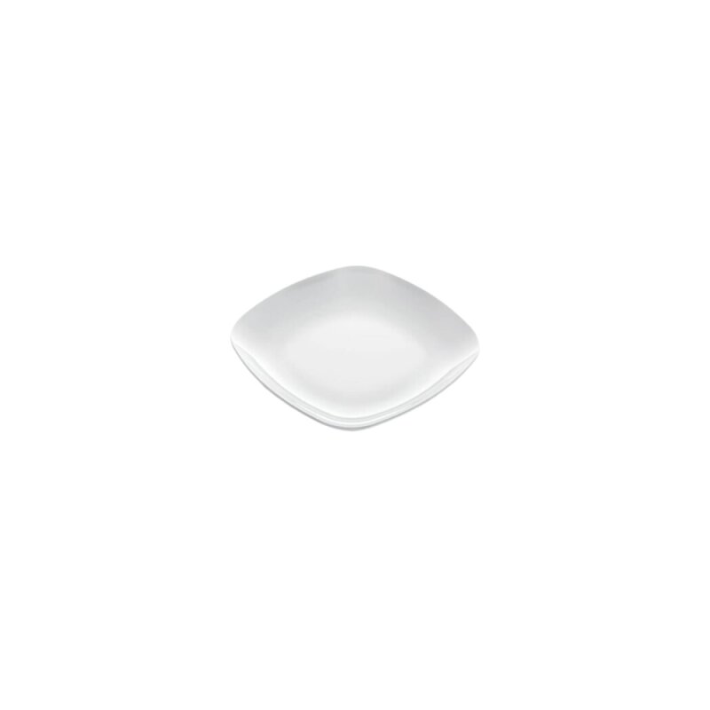 Göreme Termostar Kare Düz Tabak 21 cm Beyaz - 1