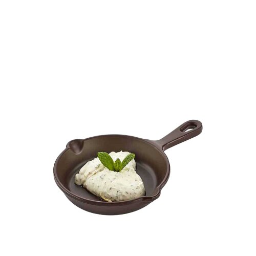 Külsan Gastro Boutique Terrra Black Tek Saplı Mini Pan 12 cm 44011.BL - KÜLSAN