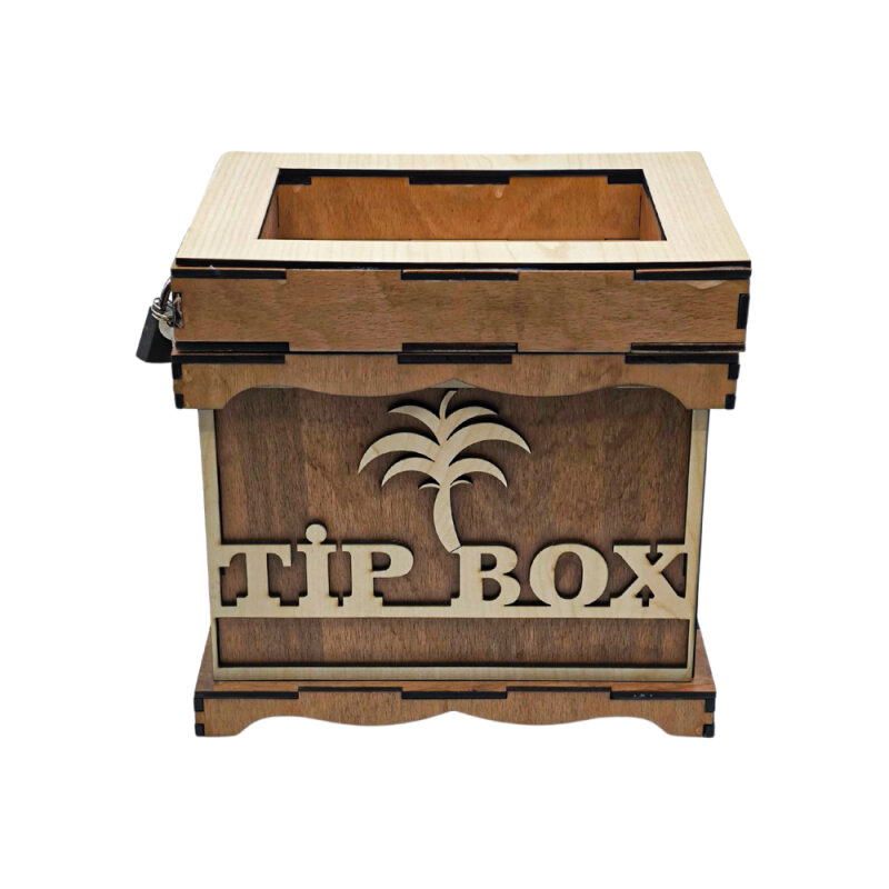 Tip Box-18X23 H:21 Cm Dikdörtgen Tip Box Kutusu - 1